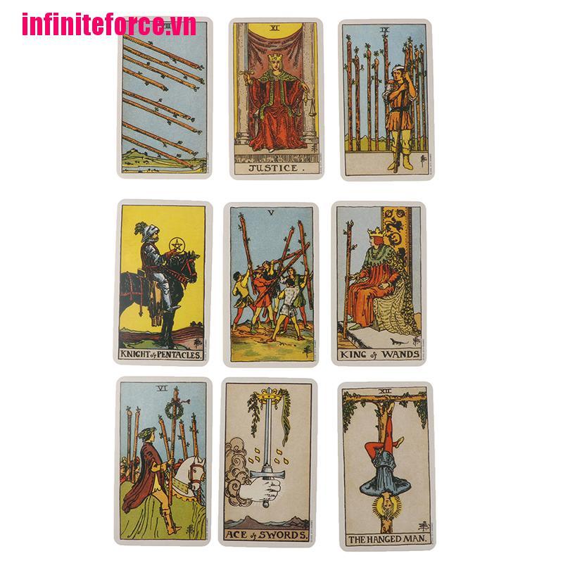 Hộp 78 lá bài tarot Vn SMITH chất lượng cao