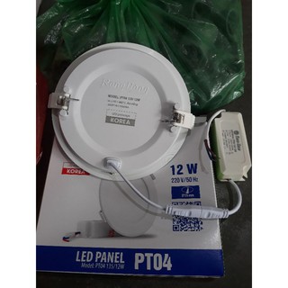 ĐÈN LED PANEL TRÒN MỎNG PT04 135/9W, 135/12w  RẠNG ĐÔNG