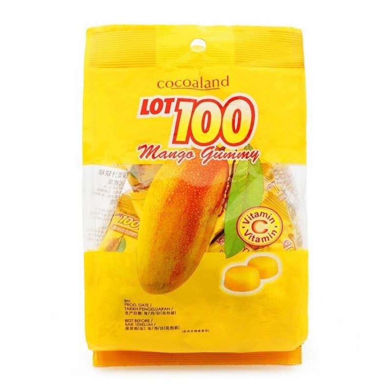 Kẹo dẻo Lot100 vị xoài