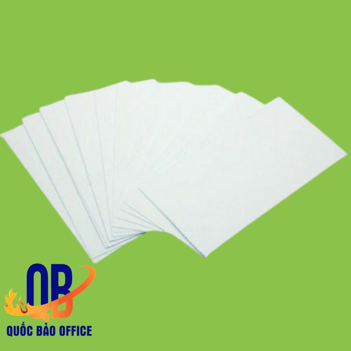 Phong bì trắng cao cấp 12*22 CM khổ A6 - 100 chiếc/ tập định lượng 80/100 hàng đẹp cao cấp