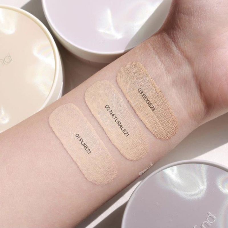 [Chính hãng - HANBOK PROJECT] Phấn Nước Che Phủ Tốt Romand Clear Cover Cushion SPF50+ PA+++ 14g