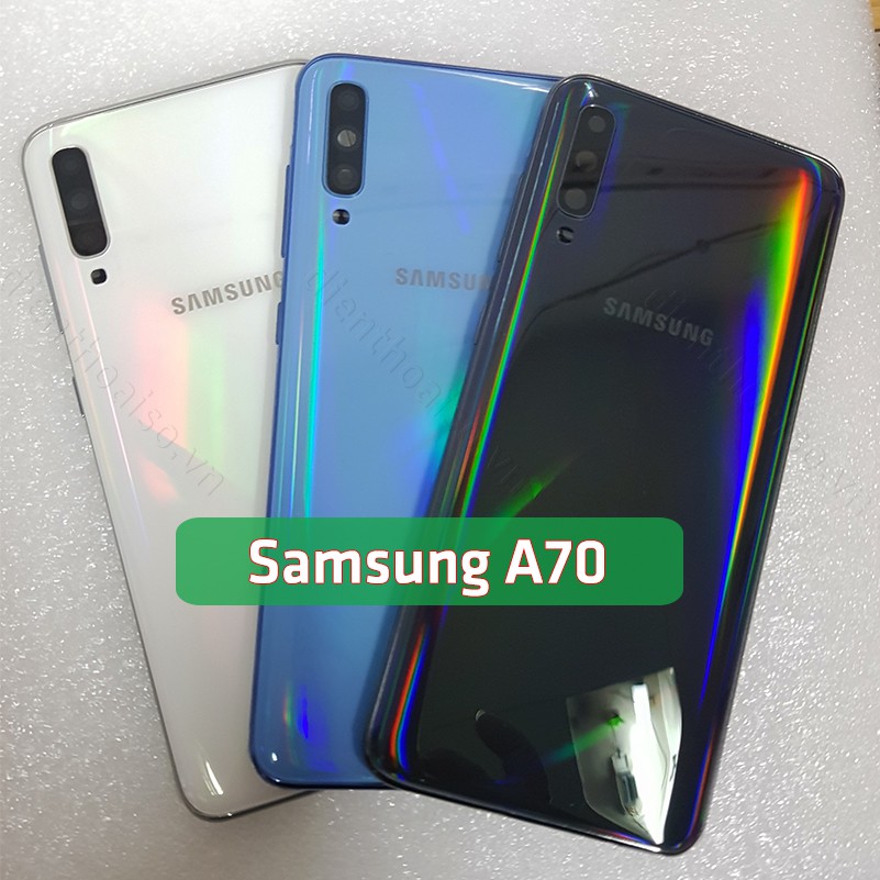 Nắp lưng Samsung A70 kèm kính Camera