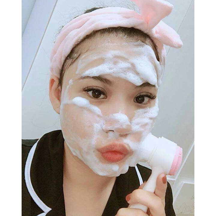 Dụng Cụ Cọ Rửa Mặt 2 Đầu Cầm Tay | BigBuy360 - bigbuy360.vn