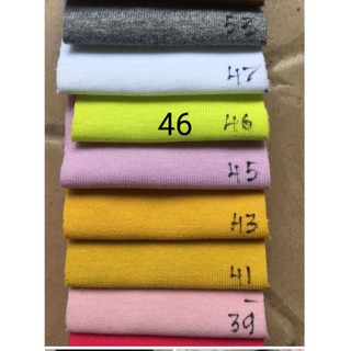 Vải thun cotton 2 chiều, thun gân borip màu cốm khổ 1,8m hàng Công ty