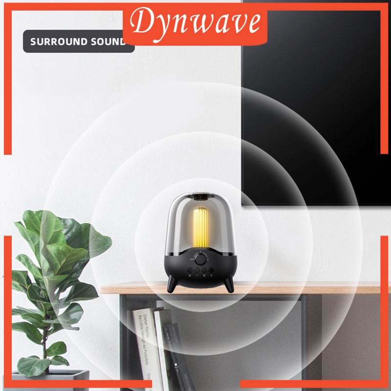 [DYNWAVE] LED Bluetooth Speaker 3-Color Rechargeable Best Gifts for Kids Teens Travel