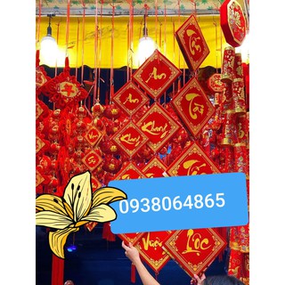 01 Cặp Liểng Xếp treo tết 8 tấm