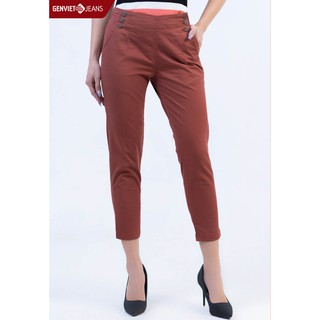 Quần dài Kaki Nữ DQ106K516 GENVIET JEANS