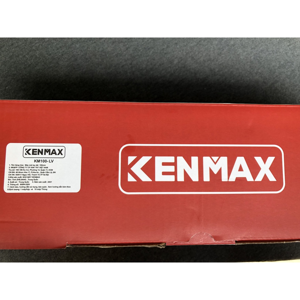 Máy mài góc 100mm chỉnh tốc độ Kenmax KM100-LV- Hàng chính hãng