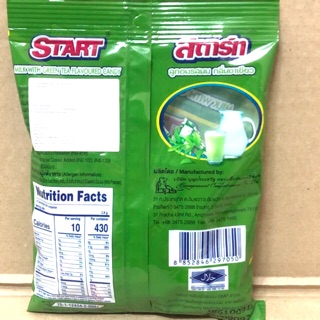 Túi Kẹo Sữa Trà Xanh Start 120g
