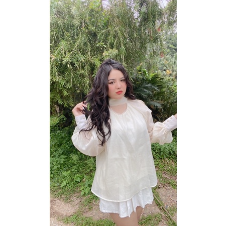 Áo Babydoll Tơ Voan Cao Cấp Hương Quỳnh Bigsize