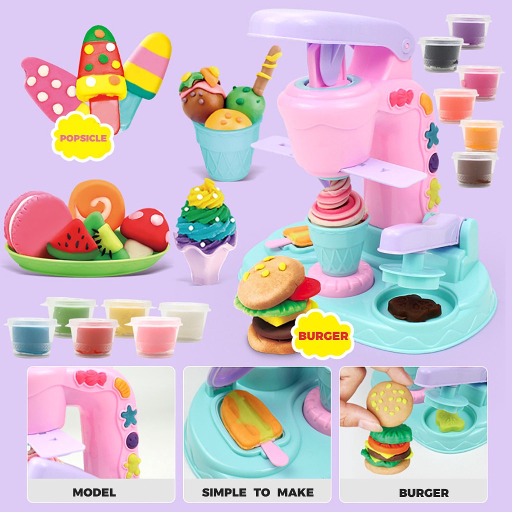 Set 26 Món Đồ Chơi Làm Kem Độc Đáo Cho Bé