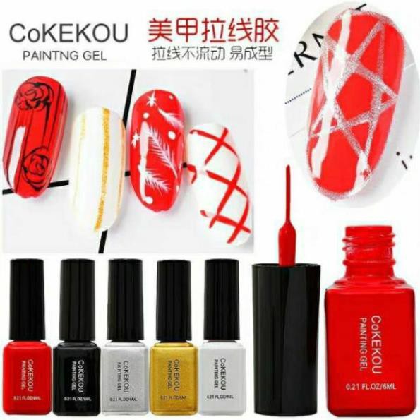 [SIÊU SALE] Cọ Nét Sơn Gel Cokekou