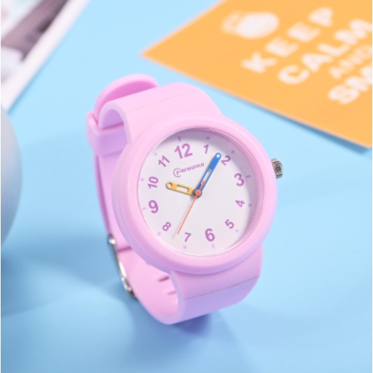 Đồng hồ điện tử trẻ em GÁI đẹp lạ chính hãng Mingrui chống nước - TẶNG HỘP + ( PIN hoặc Vòng tay chống muỗi )