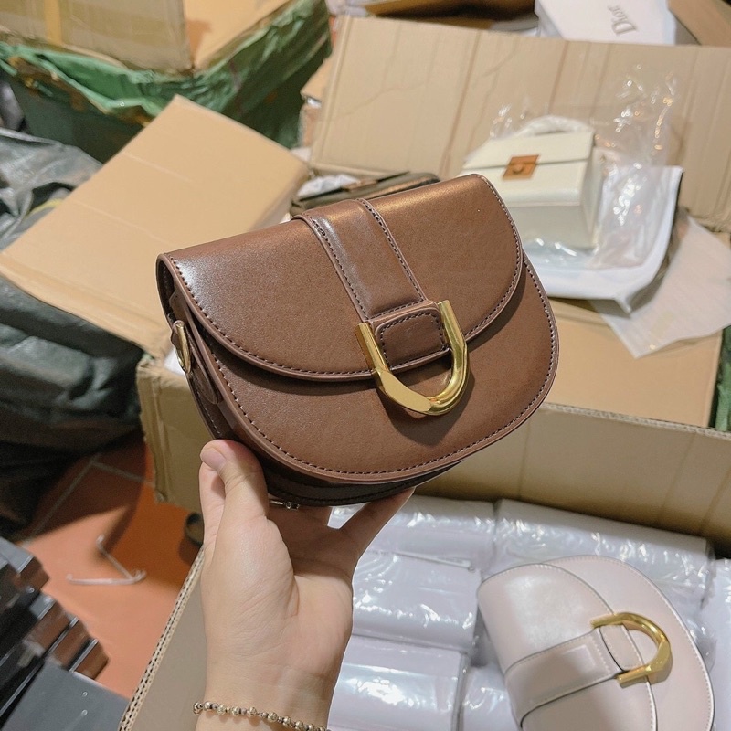 Túi xê ca yên ngựa dáng bầu size 19 bản đẹp