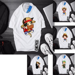 ℠Xưởng May -Thun Cotton - COMBO Luffy áo thun Nam , Nữ áo phông tay ngắn cổ tròn thiết kế siêu ngầu