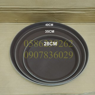 Khay tròn phục vụ chống trượt tiện lợi 28cm, 35cm, 40cm