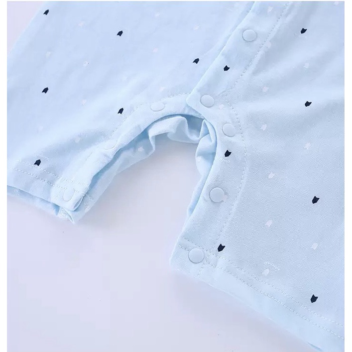 Bộ Đồ Liền thân Mùa Hè Body Đùi Cúc Giữa Cho Bé Sơ Sinh 𝟐𝟓𝐁𝐃𝐃𝐔