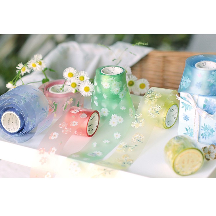 WASHI TAPE TRONG HOA CỎ