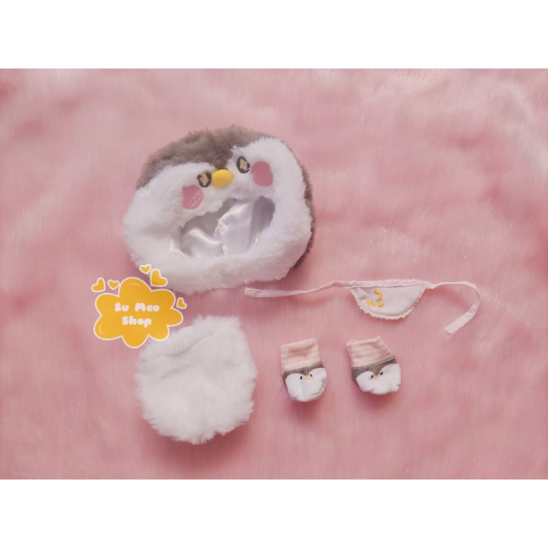 Outfit Chim Cánh Cụt 20cm cho doll