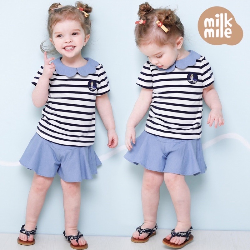 Set MilkMile bé gái xuất Hàn, dư xịn