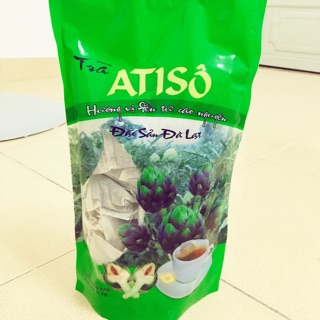 Trà túi lọc Atiso loại 1 200g (100 túi) bao bì mới