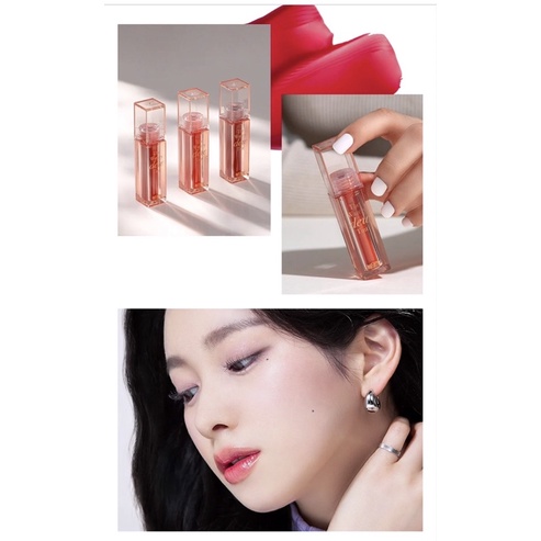 Son Tint Lì, Son Bóng Merzy The Watery Dew Tint 4g