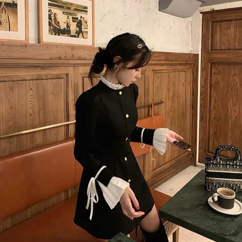 Đầm công sở tay xếp li phối Tuban Dress | BigBuy360 - bigbuy360.vn