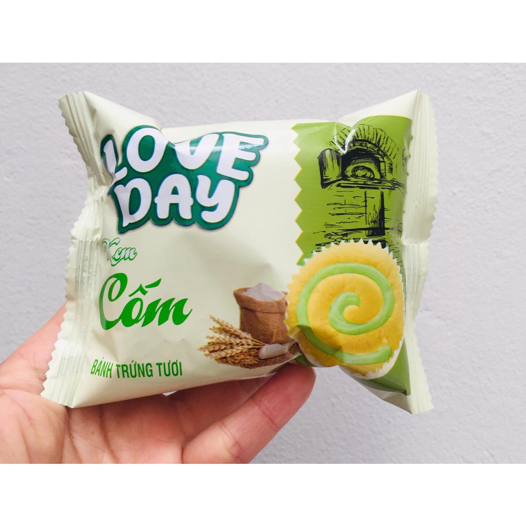 Bánh trứng tươi LOVE DAY 6 chiếc