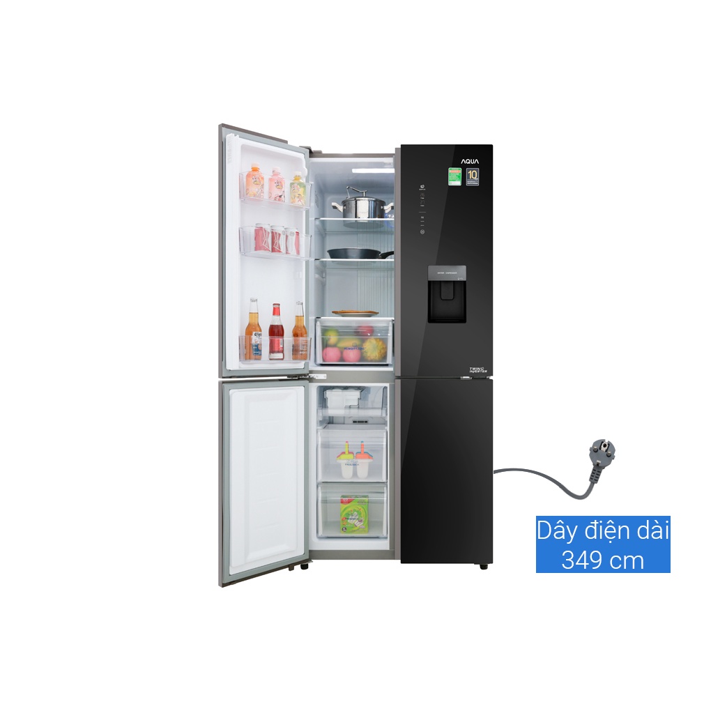 FREESHIP _Tủ lạnh Aqua Inverter 456 lít AQR-IGW525EM GB