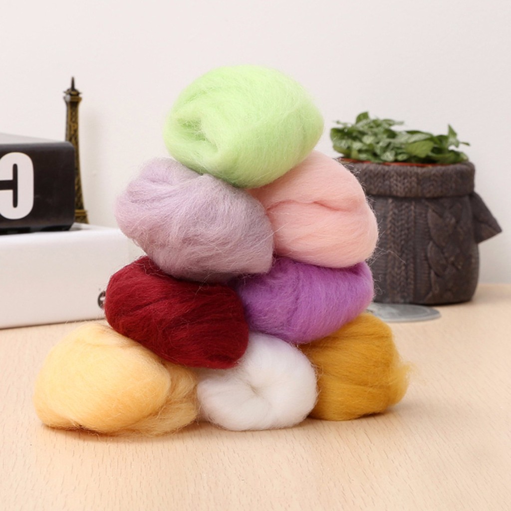 1 Bộ Máy Câu Cá Bằng Len 5g 17 Màu Mới