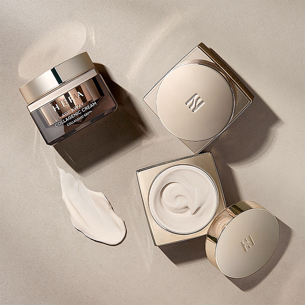 HERA Age Away Collagenic Water, Emulsion Trial Kit / Serum / Eye Cream / Cream / Special Kit -  Anti-Wrinkle, All Skin Types, Day-Night