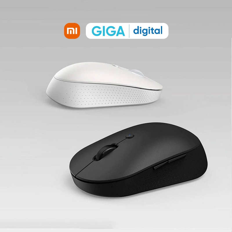 Chuột không dây Xiaomi Mi Dual Mode Silent Edition - Bluetooth hoặc USB - tặng kèm pin
