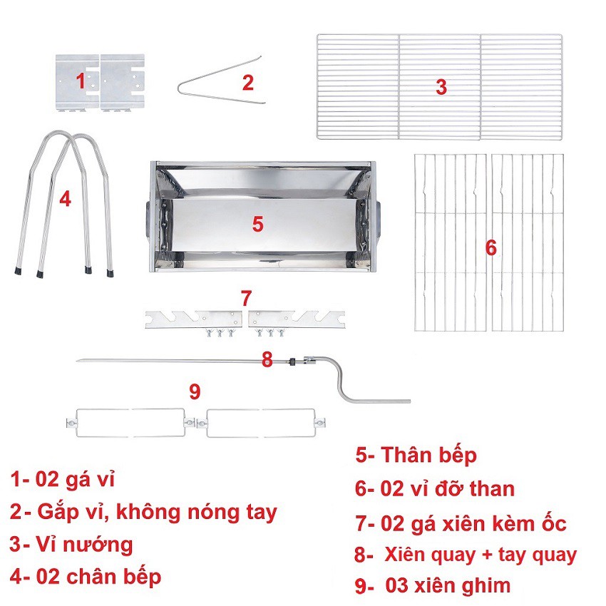 Bếp nướng than hoa đa năng TOPV  2 in 1,bếp nướng than hoa không khói,nướng ngoài trời,lò nướng thịt bằng than,inox DNL