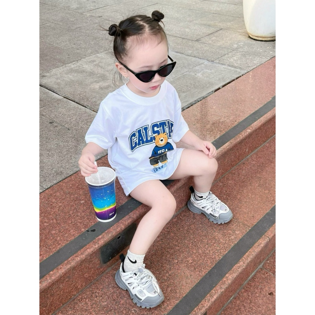 Áo thun Calstate cho bé và gia đình , áo phông trẻ em unisex , Kid_genZ MSP 1245