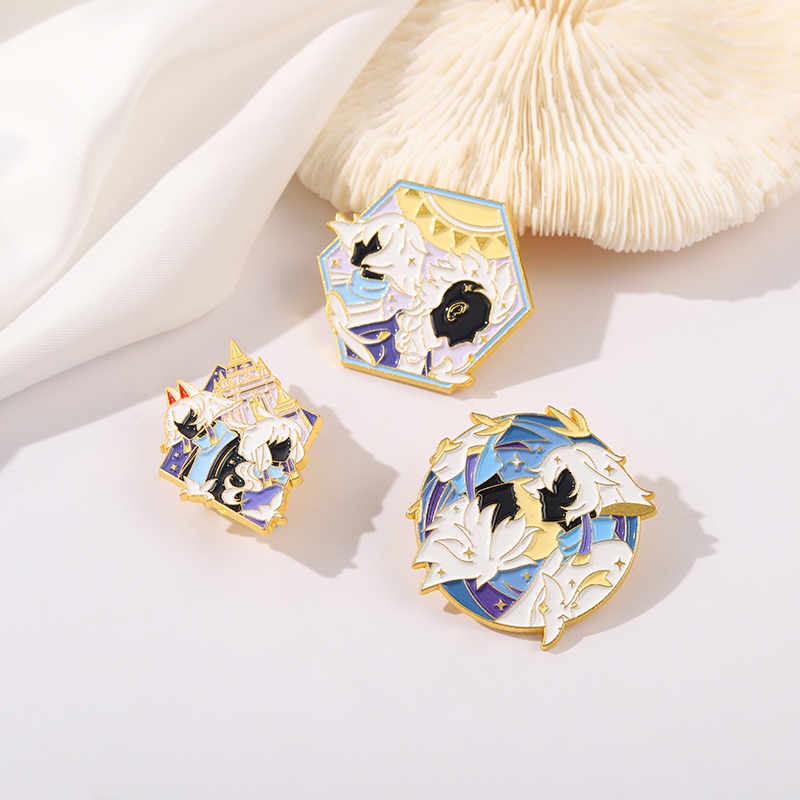 Huy Hiệu Cài Áo Hình Nhân Vật Game Có Đèn Ngộ Nghĩnh