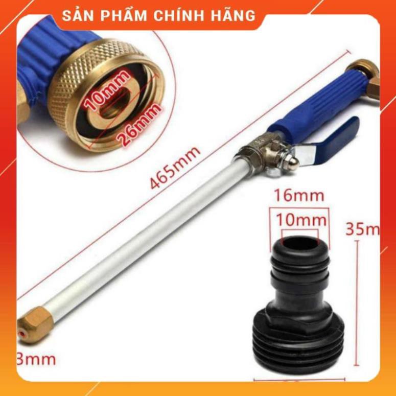 (HÀNG HOT SIÊU CHÂT) Vòi xịt nước rửa xe áp lực cao tặng móc khóa có la bàn k 590 206657206590