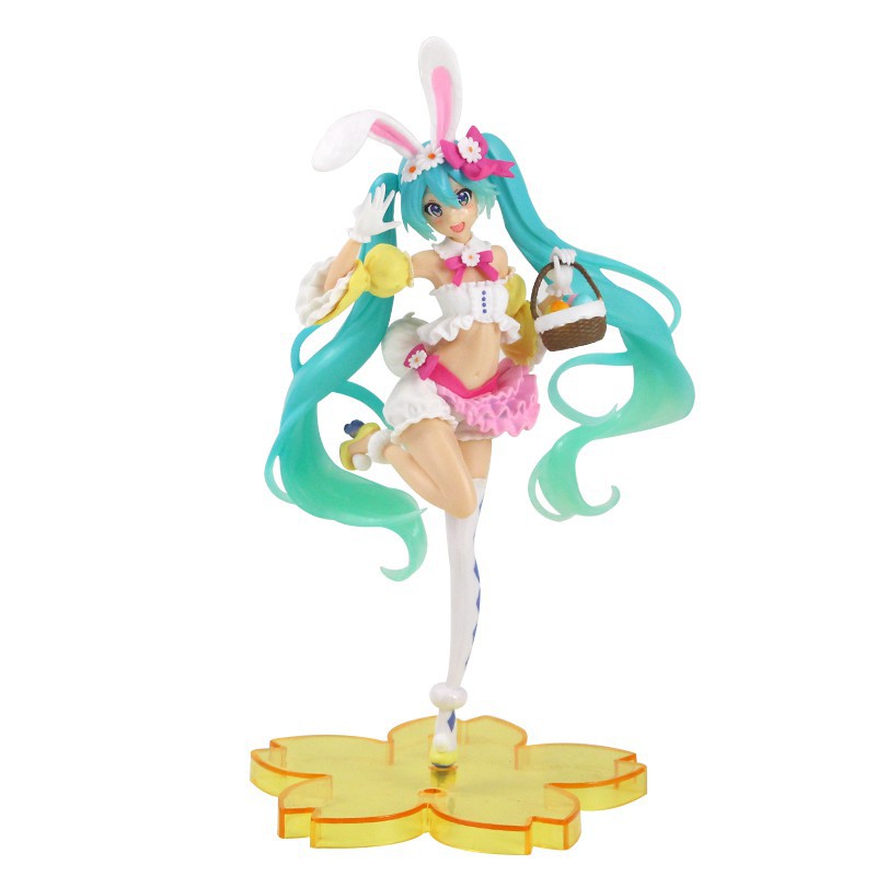 Mô Hình Figure Hatsune Miku Tai Thỏ Đáng Yêu