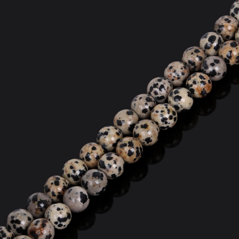 Chuỗi hạt đá tự nhiên 4-10mm làm trang sức thủ công