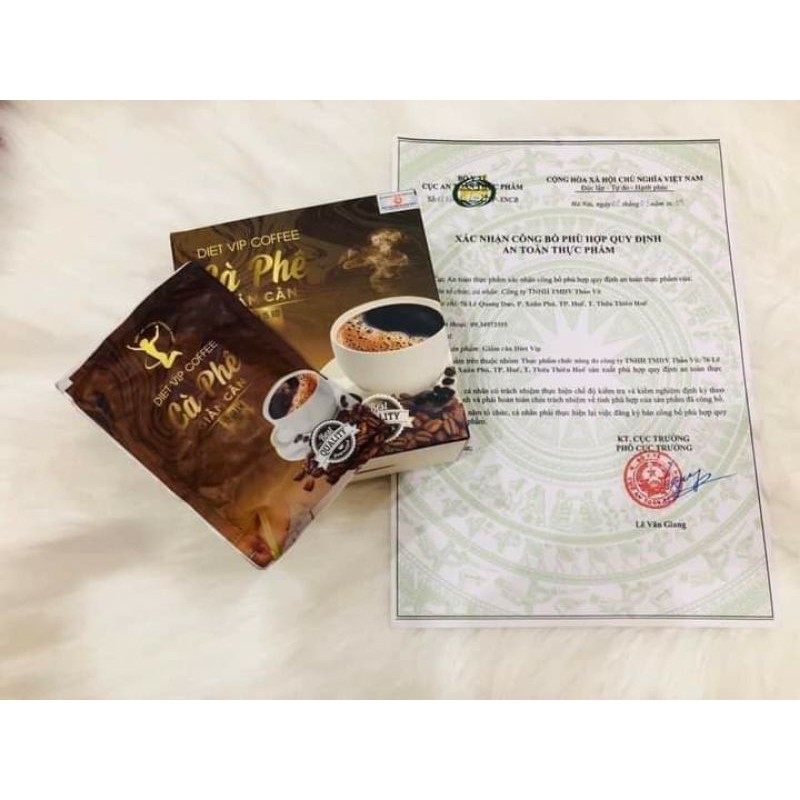 Cà phê giảm cân diet vip