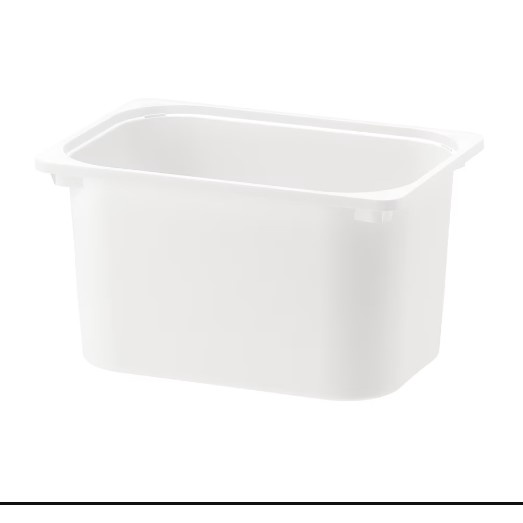 HỘP NHỰA ĐỰNG ĐỒ CHƠI TROFAST IKEA - TRẮNG 42x30x23 cm