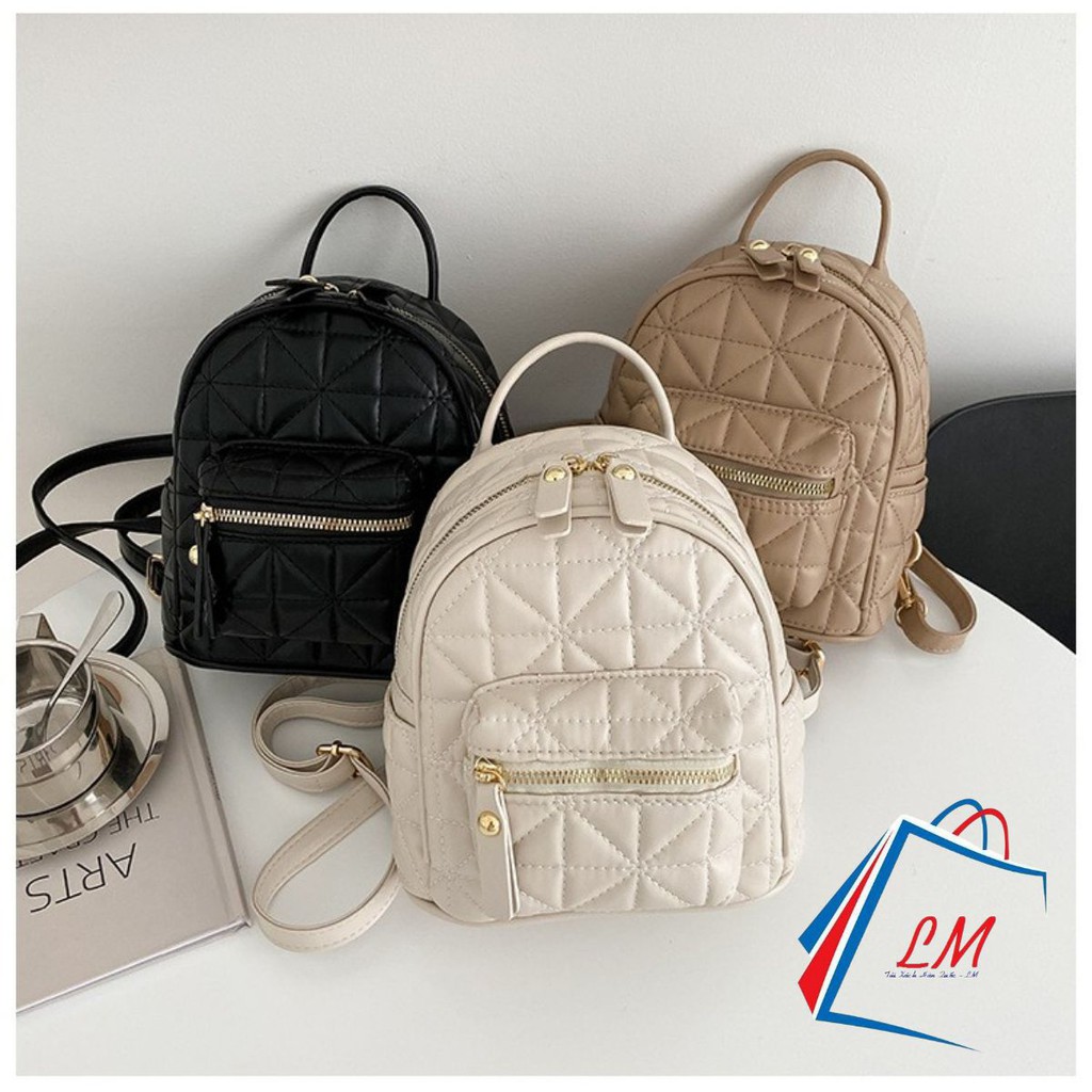 Balo Da Mini Nữ ❤️FREESHIP❤️ Balo Nữ Thời Trang Du Lịch Đi Học Đi Chơi Phong Cách Hàn Quốc HQ 194