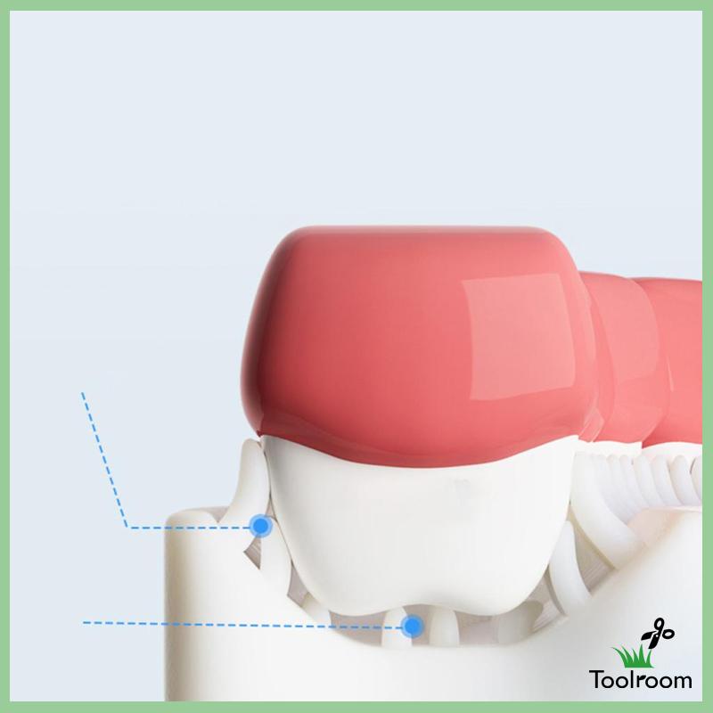 Bàn Chải Đánh Răng Silicone Hình Chữ U Cho Bé 2-6 Tuổi