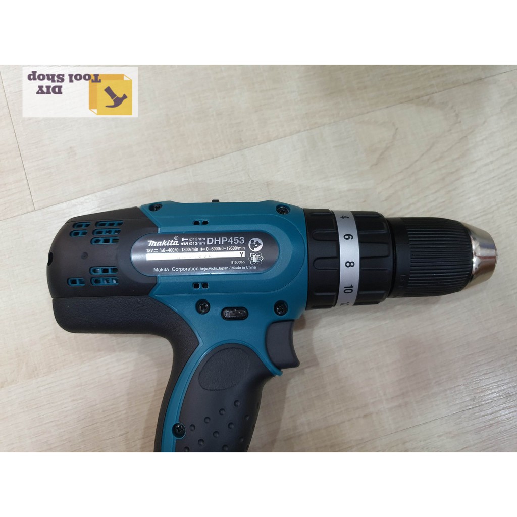 Máy Khoan Búa Và Vặn Vít Dùng Pin MAKITA DHP453Sfx8 ( 18V - 1 Pin 3.0 Ah) - Chính Hãng