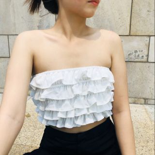 Curle top- freesize ạ. Follow shop trên shophee để dc giảm 5% tất cả sp nhé