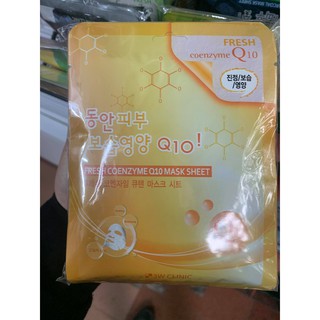 Combo 1 bịch 10 miếng mặt nạ hàn quốc 3W Clinic Fresh Mask