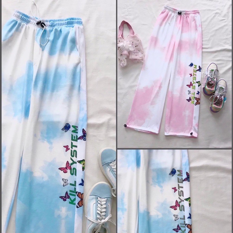 Quần LongPant Loang 3D ALOHA CLUB BUTTERFLY