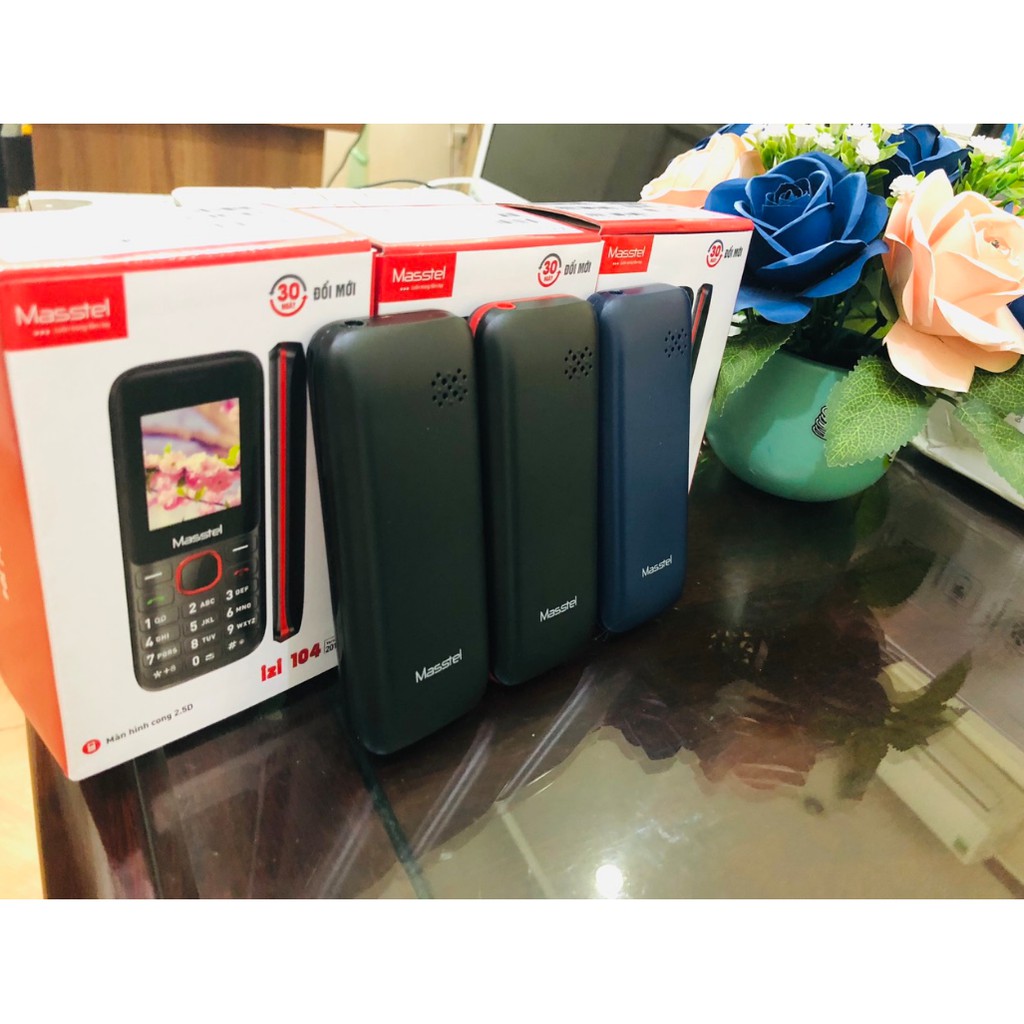 [Mã ELFLASH5 giảm 20K đơn 50K] Điện thoại di dộng masstel IZI 104 - mẫu mới- chữ to - 2 sim | BigBuy360 - bigbuy360.vn