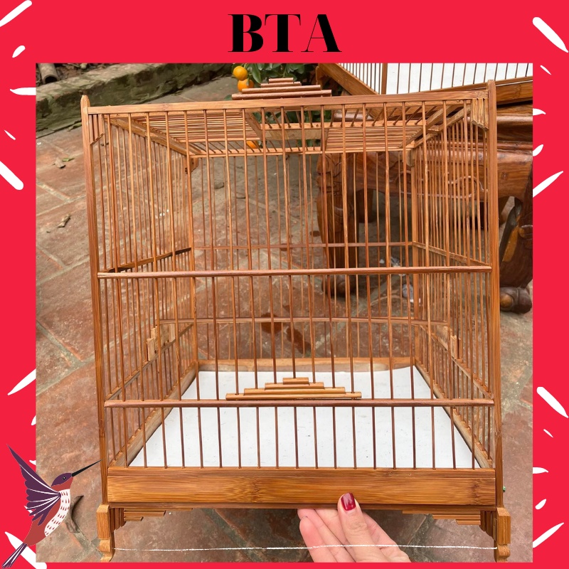 KHUNG LỒNG CHIM TRE GIÀ, TRÚC GIÀ HM CHÀO MÀO VÂN ĐẸP CHẮC CHẮN GIÁ RẺ TỰ RÁP SIÊU DỄ