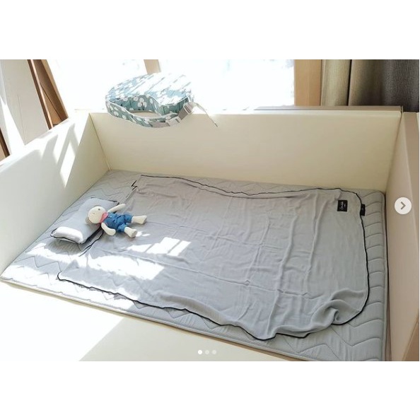 Thảm trải lõi lưới 3D siêu thông thoáng cho bé từ sơ sinh-10 tuổi nhập khẩu Bonitabebe Hàn Quốc