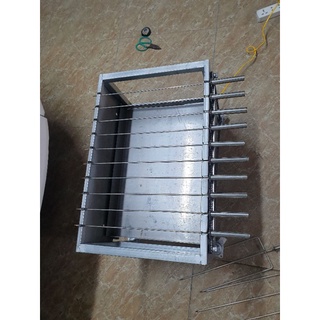 Máy nướng 10 xiên . có 2 xiên 3 nướng gà vịt